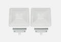 2-Pack 14 x 14 Inch White UV-Resistant RV Roof Vent Cover Lids R65251