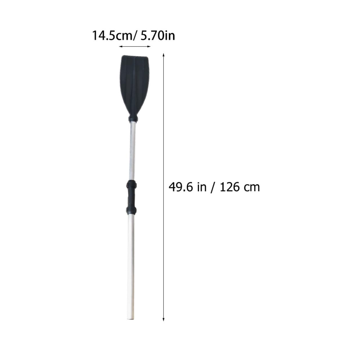 2pcs Portable Telescopic Aluminum Alloy Kayak Paddle T115