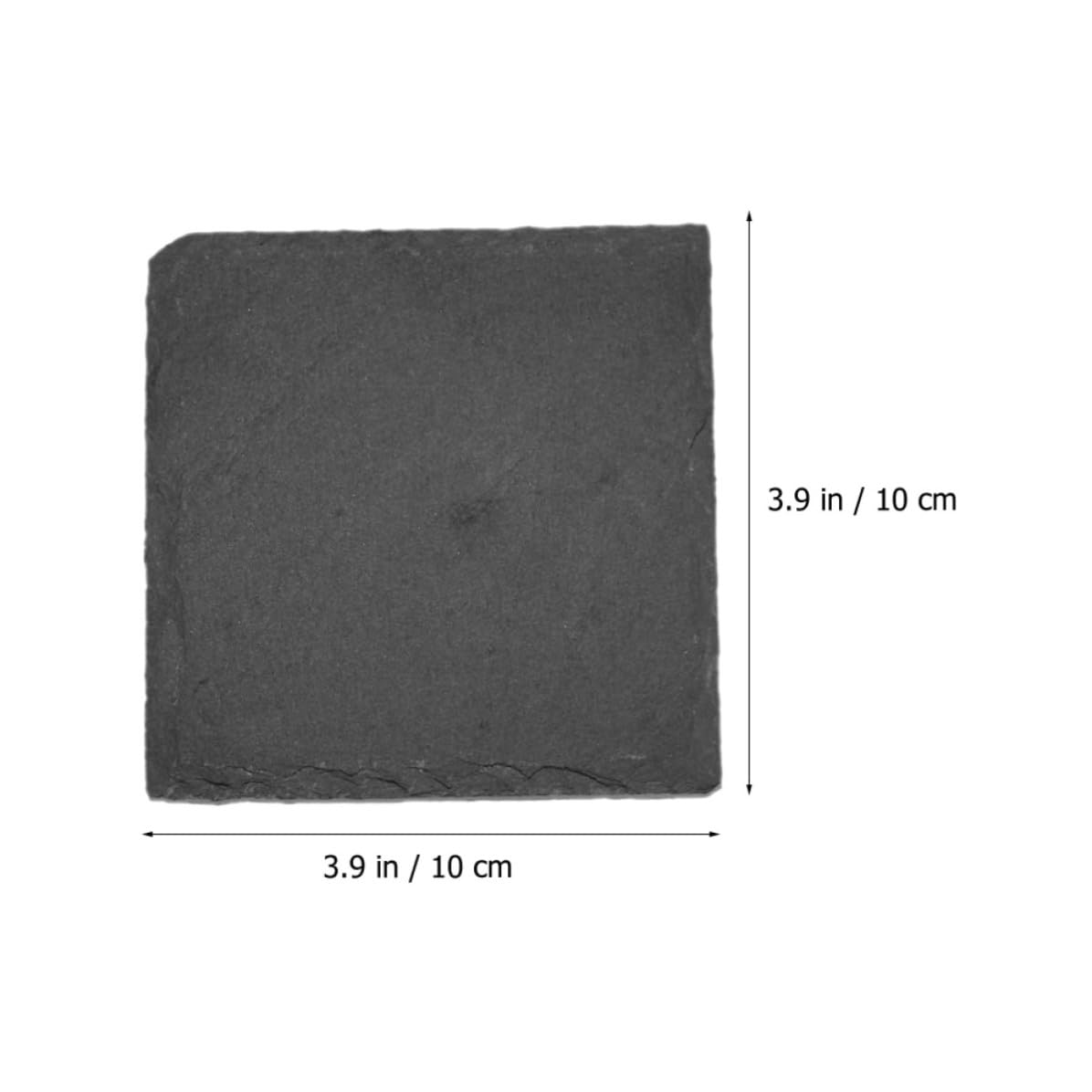 12pcs Natural Stone Coasters with Non Slip Bottom V36292