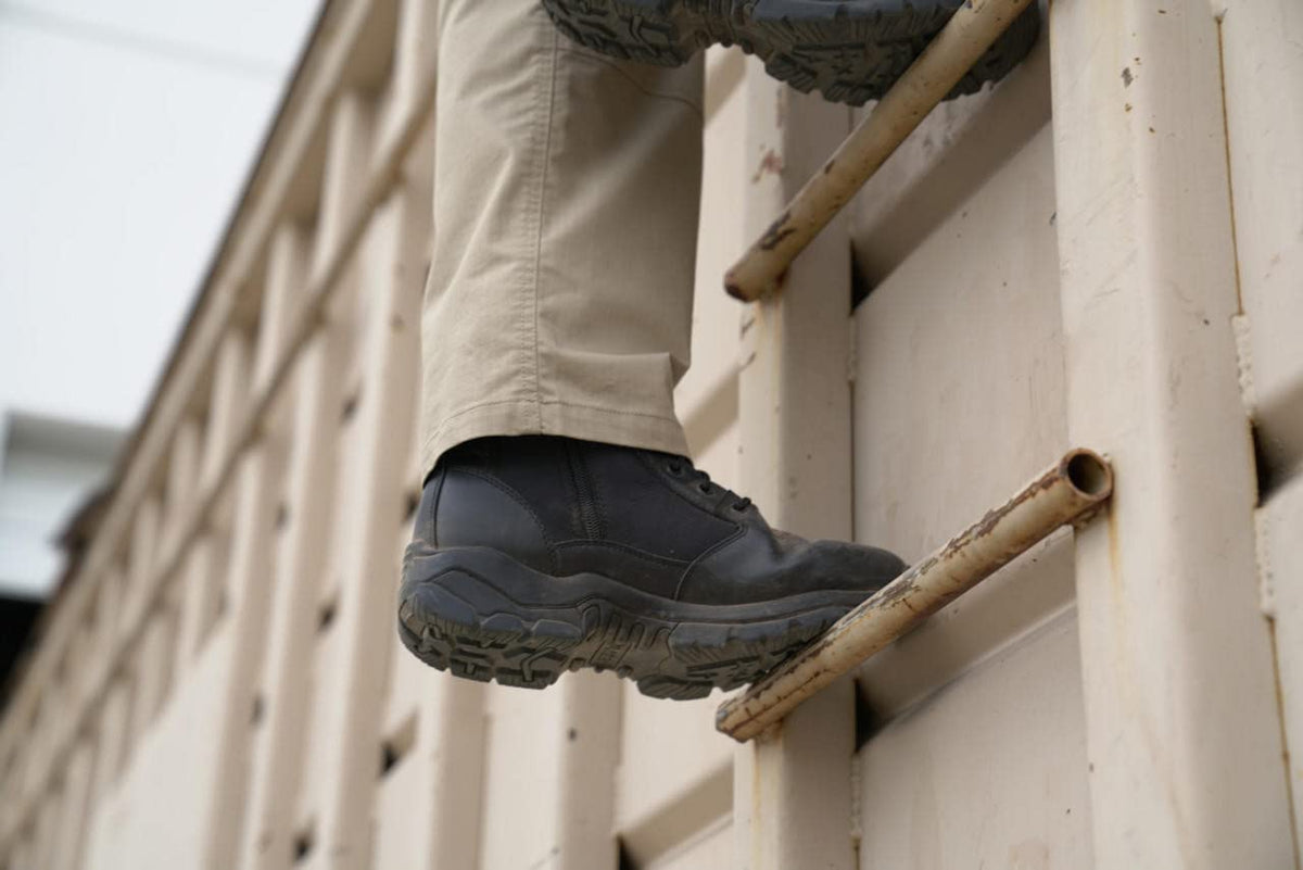 8" Side-Zip Tactical Work Boots Z5816