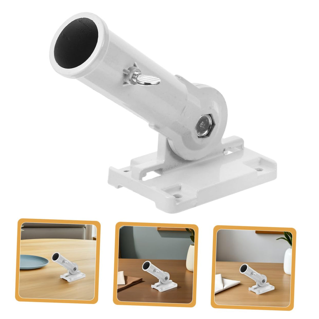 2pcs Aluminum Alloy Wall Mounted Adjustable Flag Pole Holder B9095