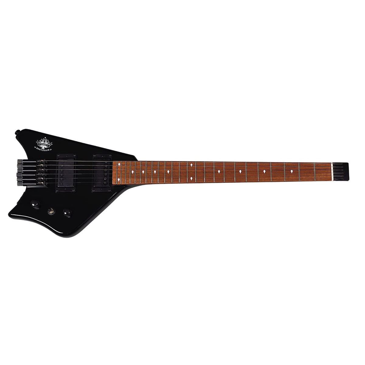 Headless Electric Travel Guitar with Hard Case V833338