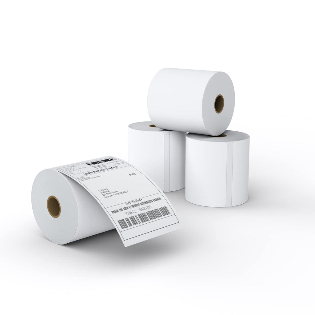 4x6 Direct Thermal Shipping Labels, 4 Rolls, 450 Labels/Roll S509454