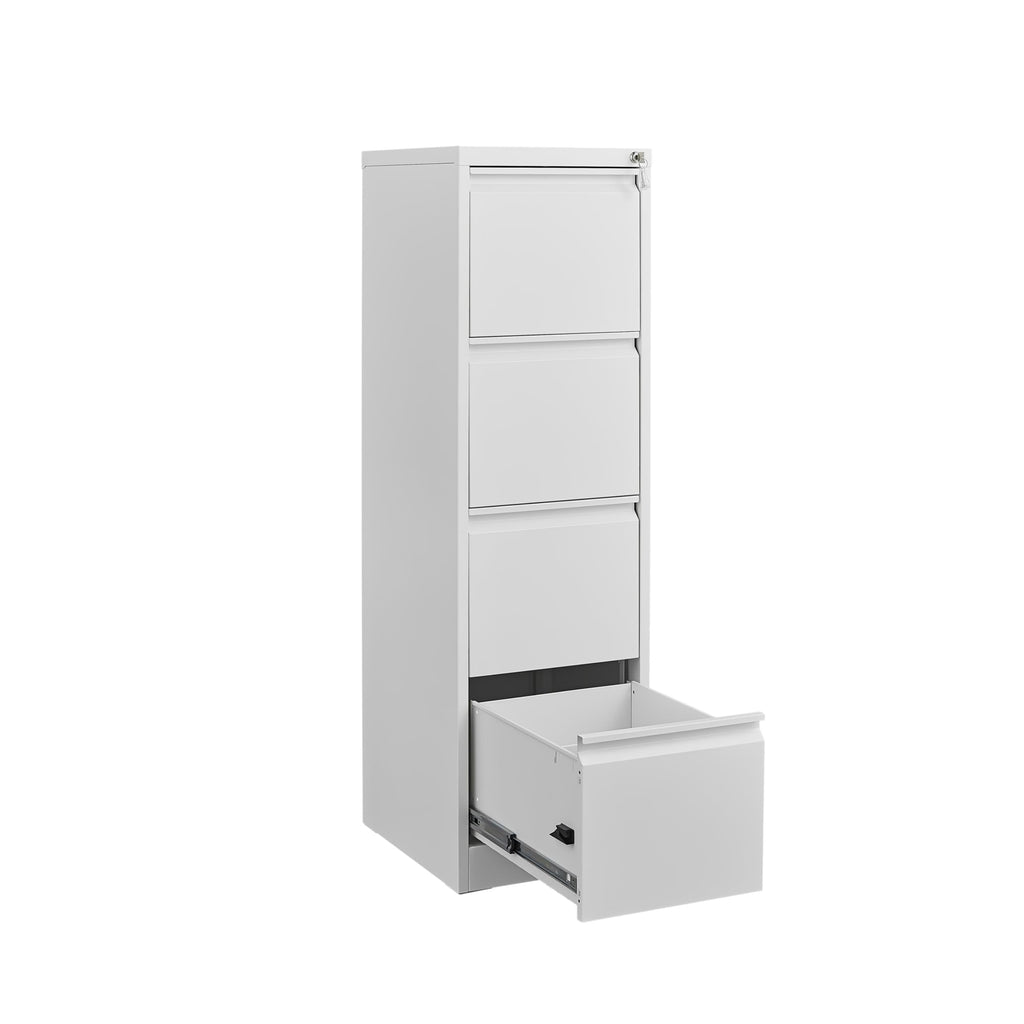 4 Drawer Vertical Metal File Cabinet with Lock M6283
