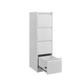 4 Drawer Vertical Metal File Cabinet with Lock M6283