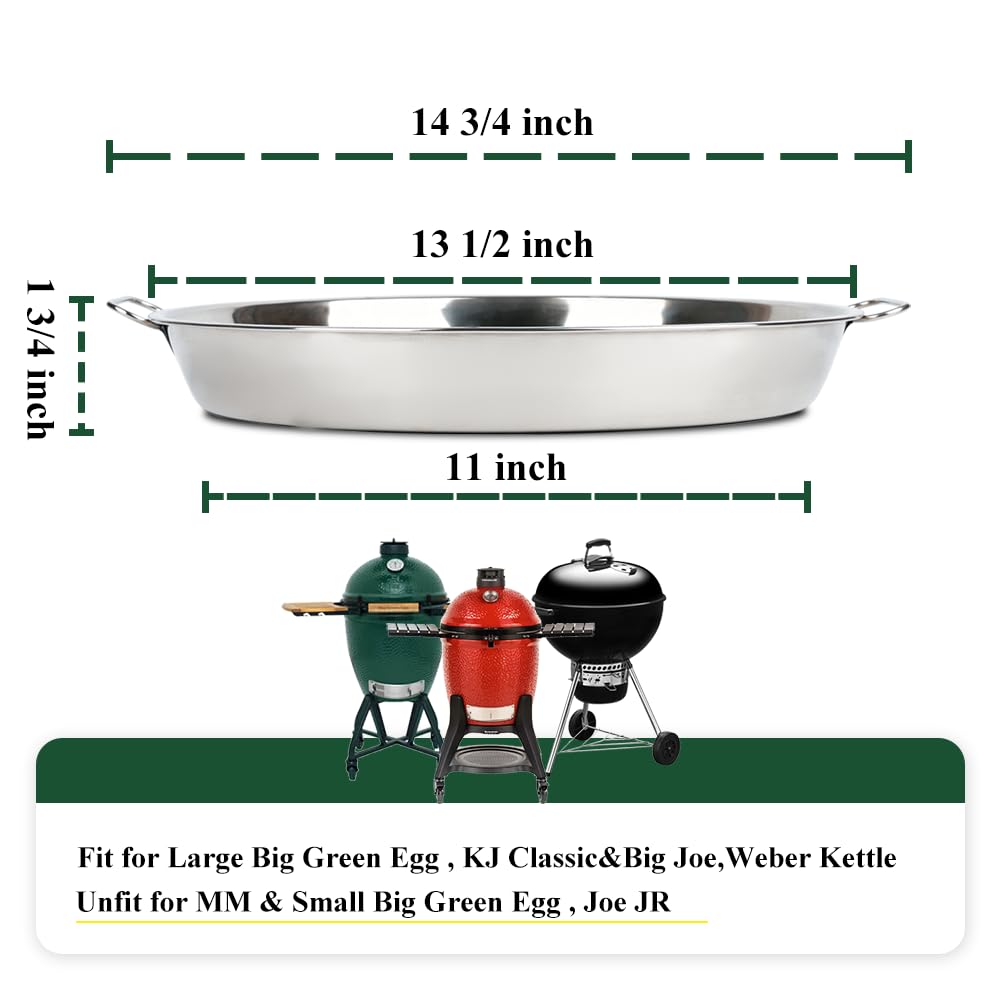 13.5" Stainless Steel Drip Pan & Roasting Tray G708