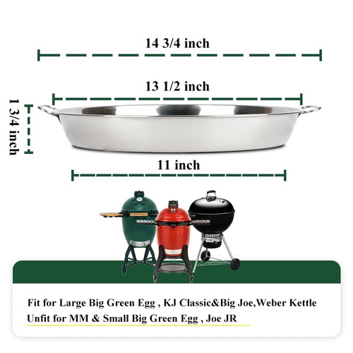13.5" Stainless Steel Drip Pan & Roasting Tray G708