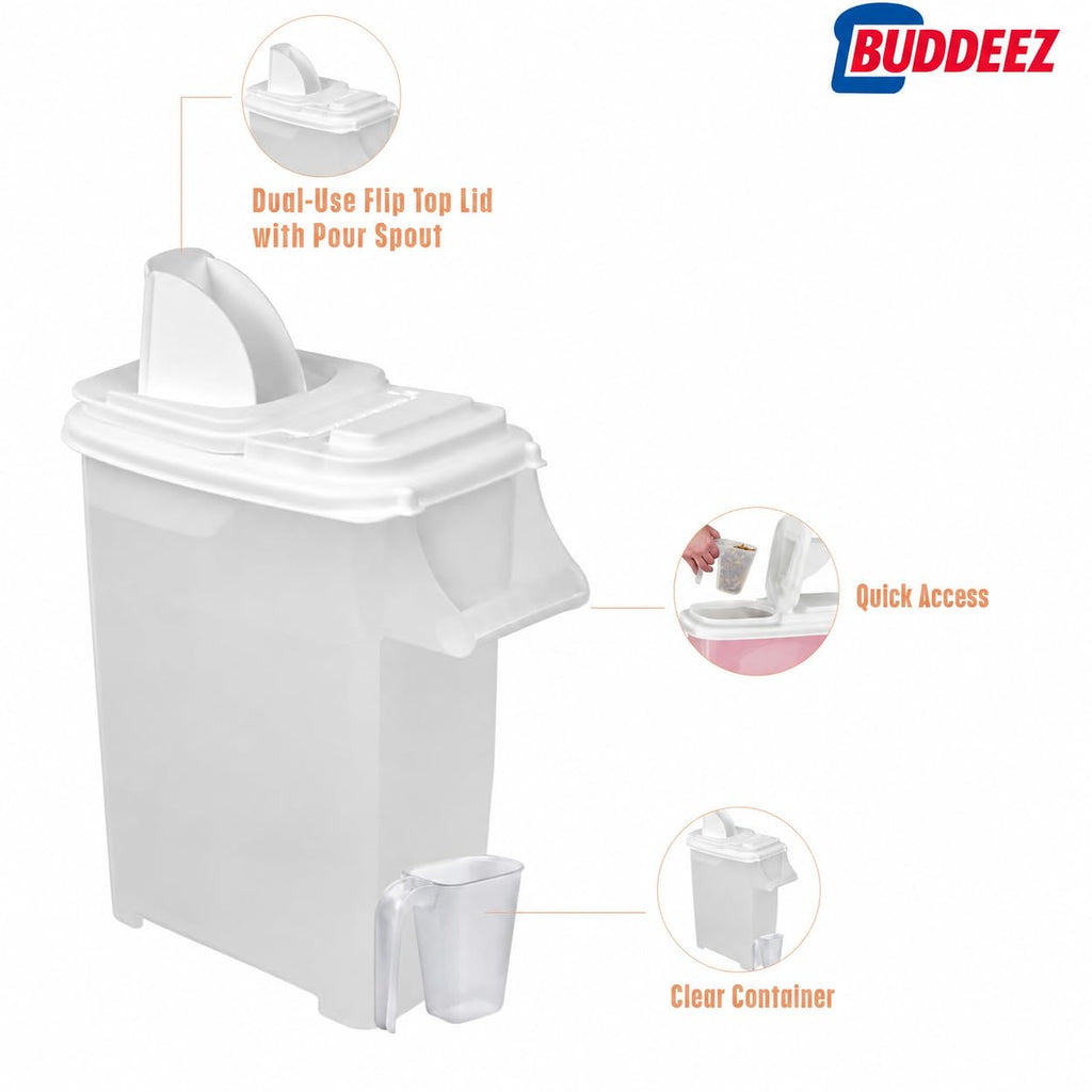 Airtight Pet Food Storage Container 32 Quart with Pour Spout U208139