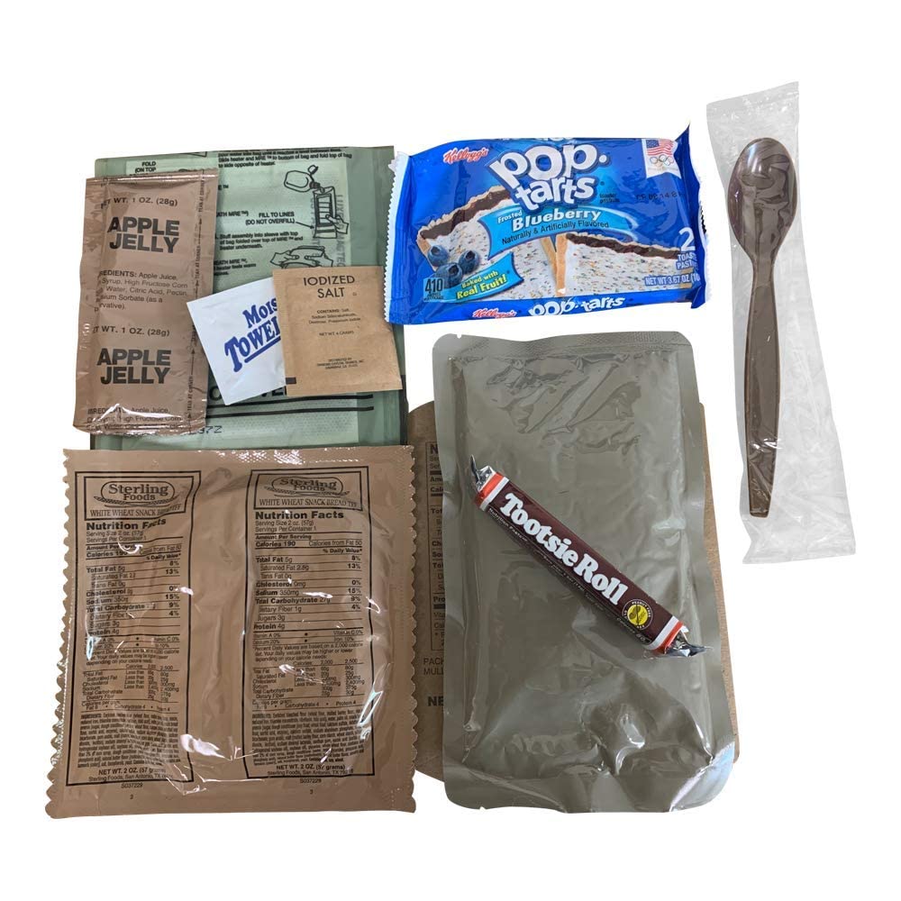 Case of 12 Military MREs B-Menu I335366
