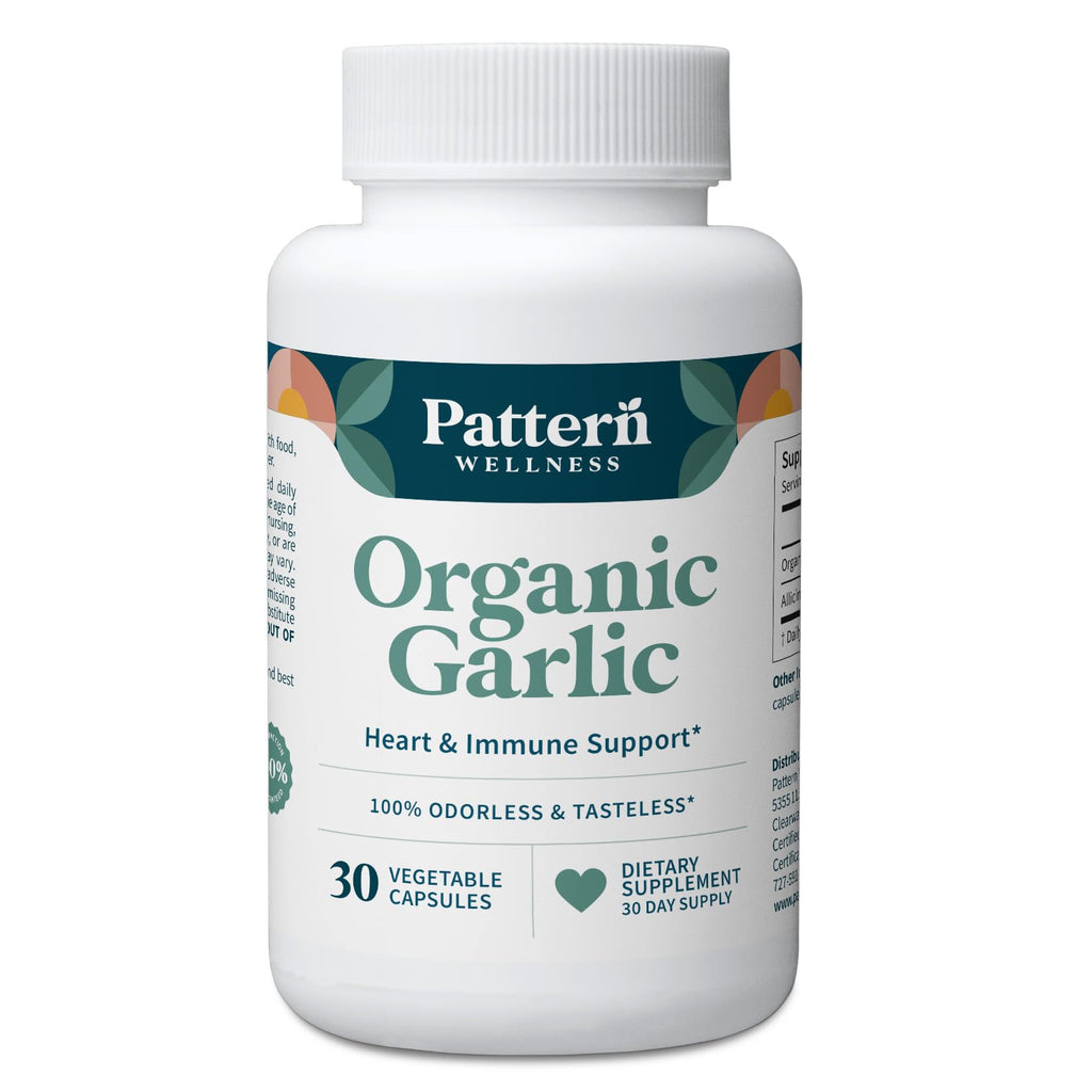 Organic Garlic Supplement 30 Capsules K7328