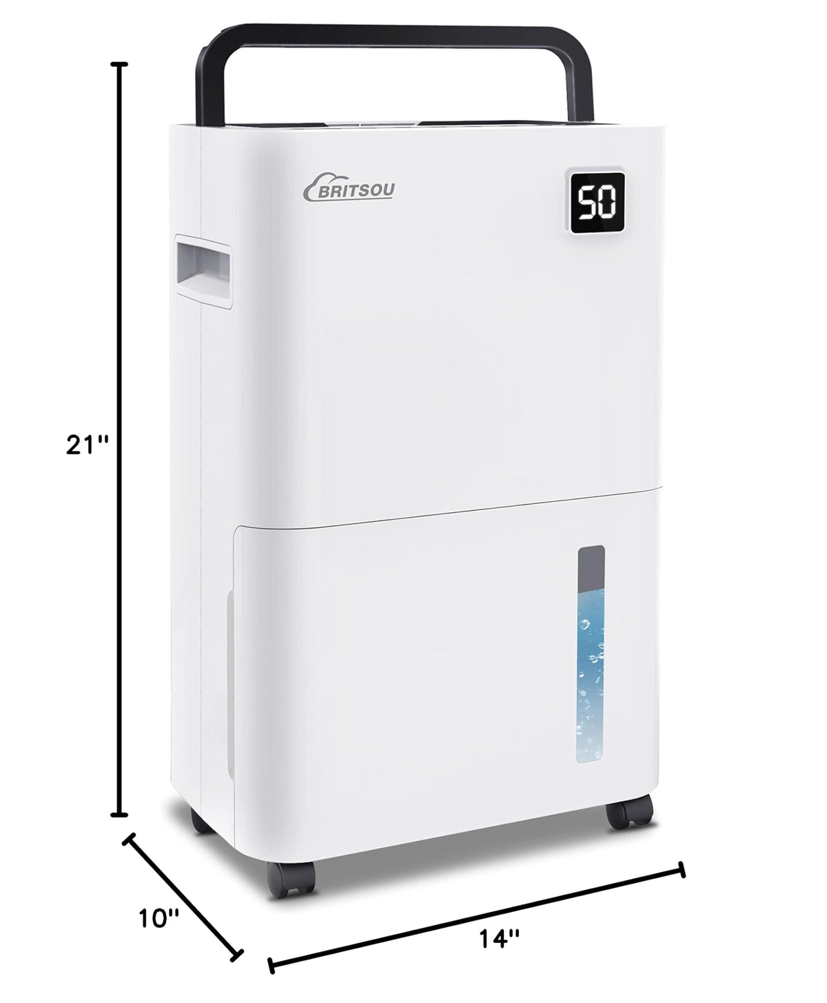 50 Pints Dehumidifier with Drain Hose U5997