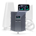 Cell Phone Signal Booster Up to 5500Sq Ft 5G 4G LTE Grey O639072