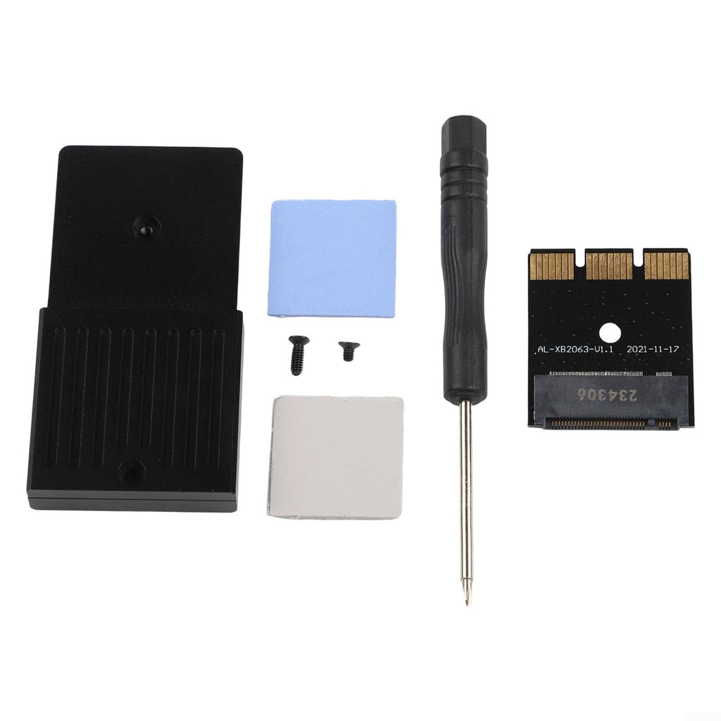 External Hard Drive Enclosure PCIE4.0 NVME 2230 SSD Aluminum Alloy Black L713