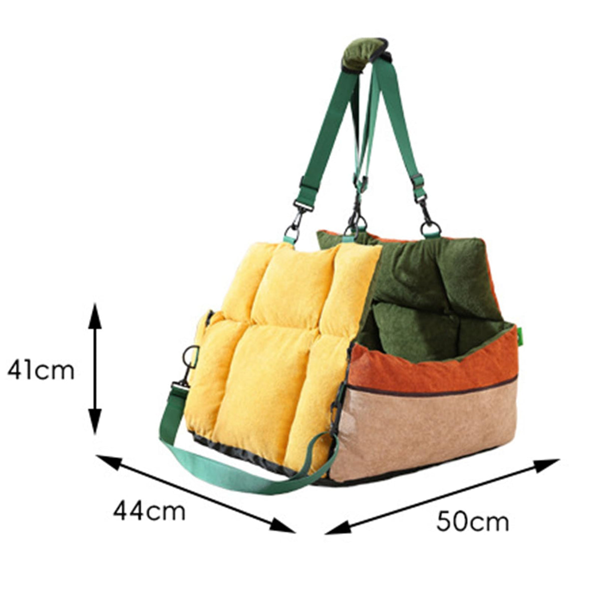 2-in-1 Elevated Dog Car Seat Booster Q2313
