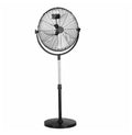 20 Inch 3 Speed Adjustable Height Pedestal Fan H873