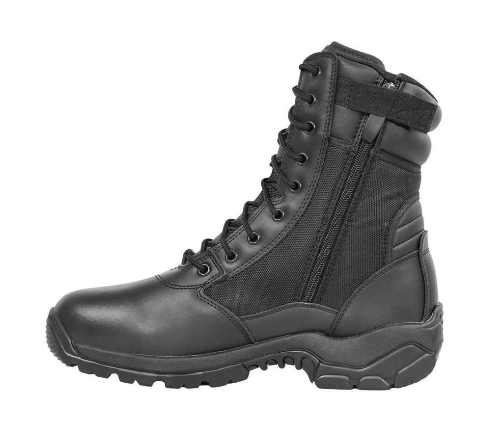 8" Side-Zip Tactical Work Boots Z5816