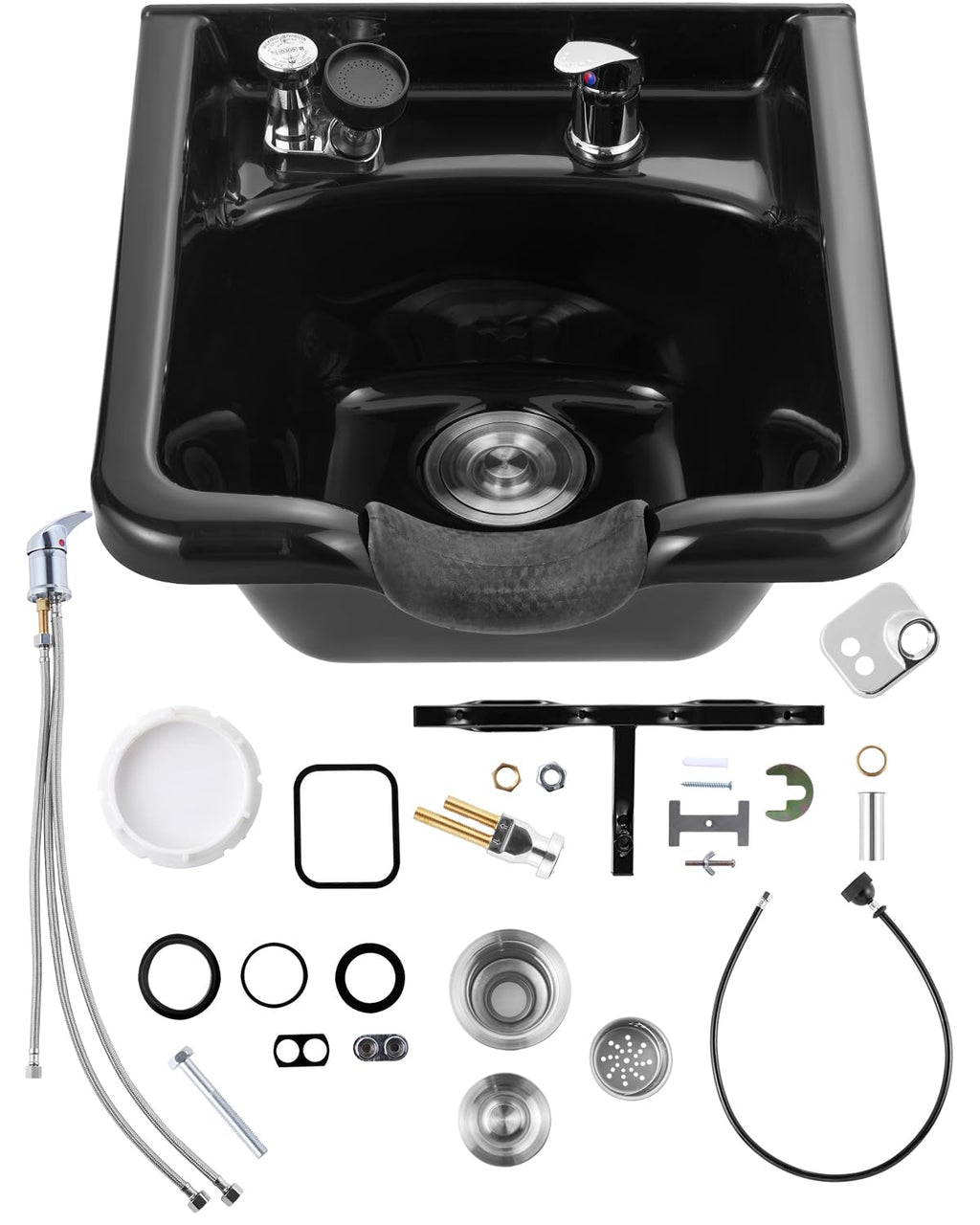 Black ABS Plastic Shampoo Basin M598372