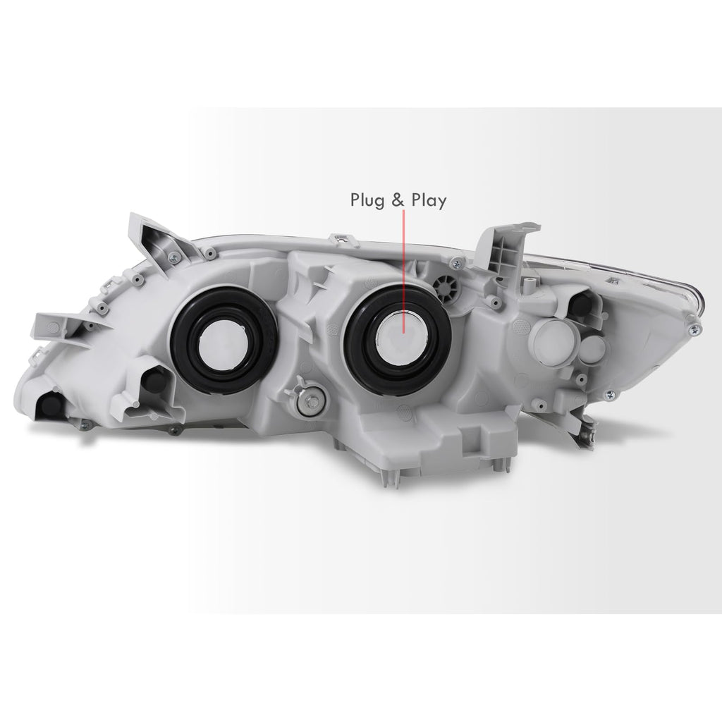 Projector Headlights Headlamps Signal Lamps Assembly Pair Set H306