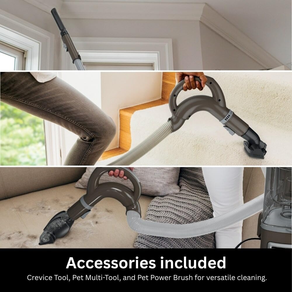 Bagless Pet Upright Vacuum Cleaner with HEPA Filter E50834