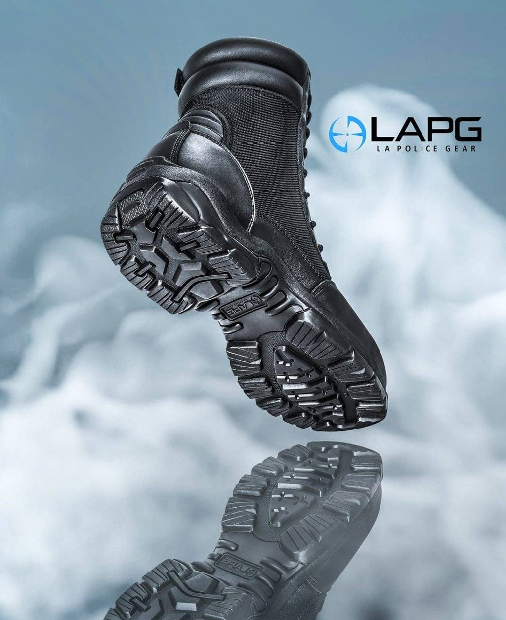 8" Side-Zip Tactical Work Boots Z5816