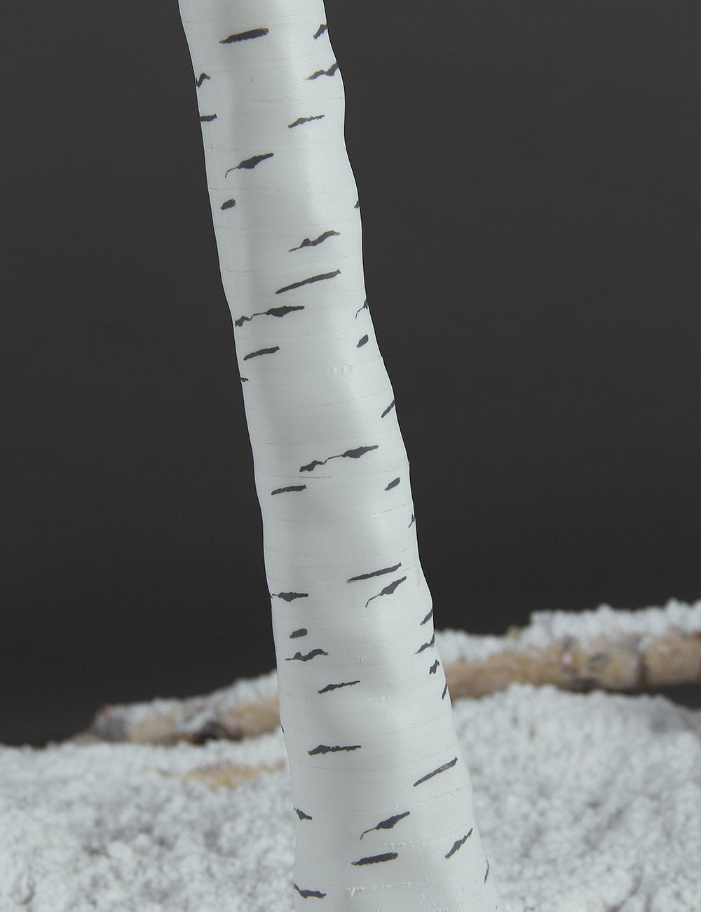 8FT 132 LED Lighted Birch Tree Warm White R1455