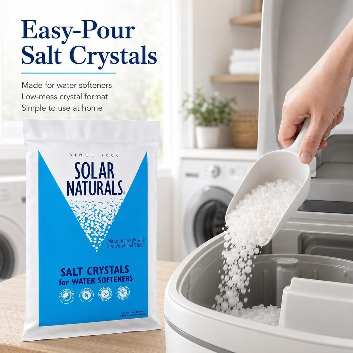 40 lb Solar Salt Crystals L317