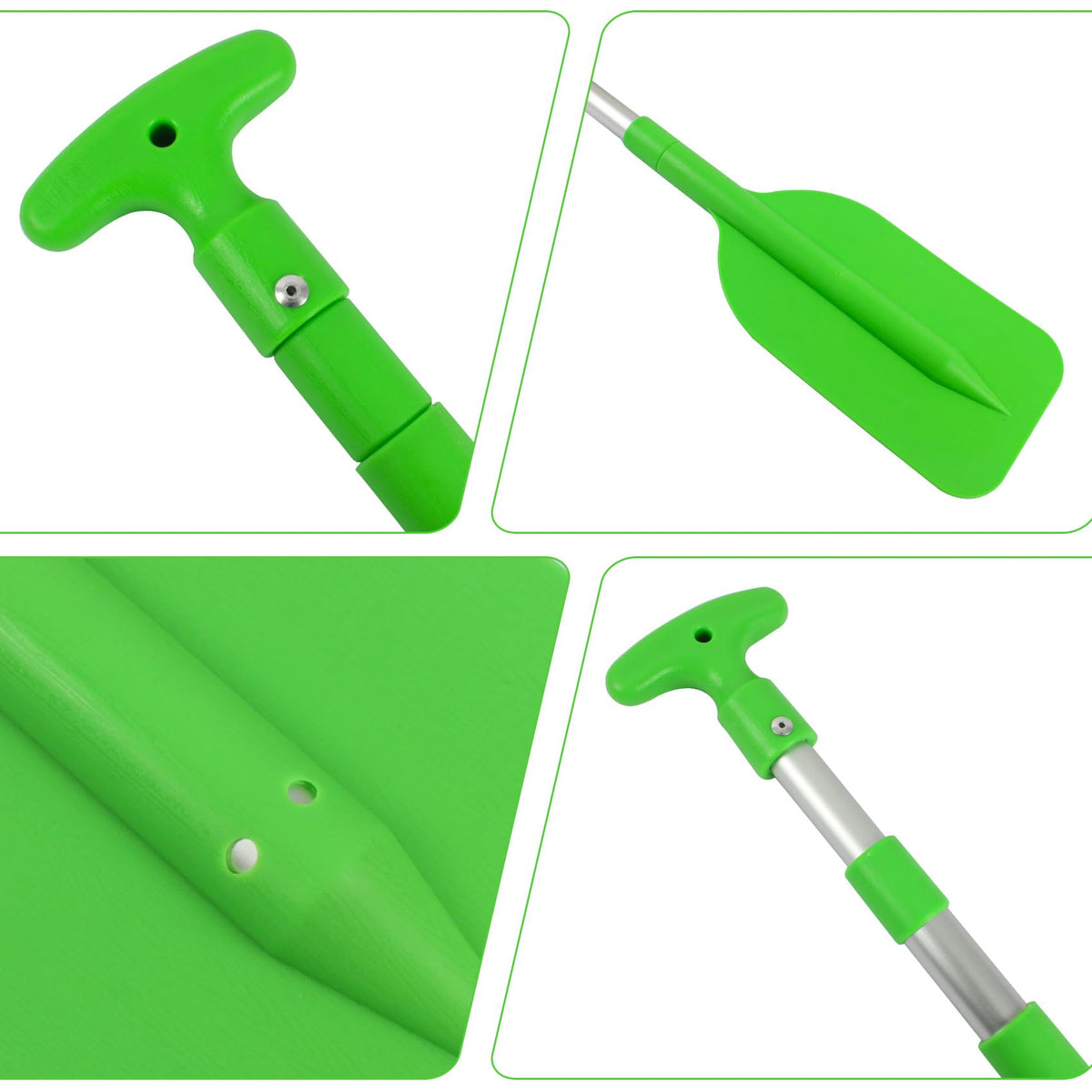 Telescoping Boat Paddle 2 Pack, 21"-43" Adjustable Y6616