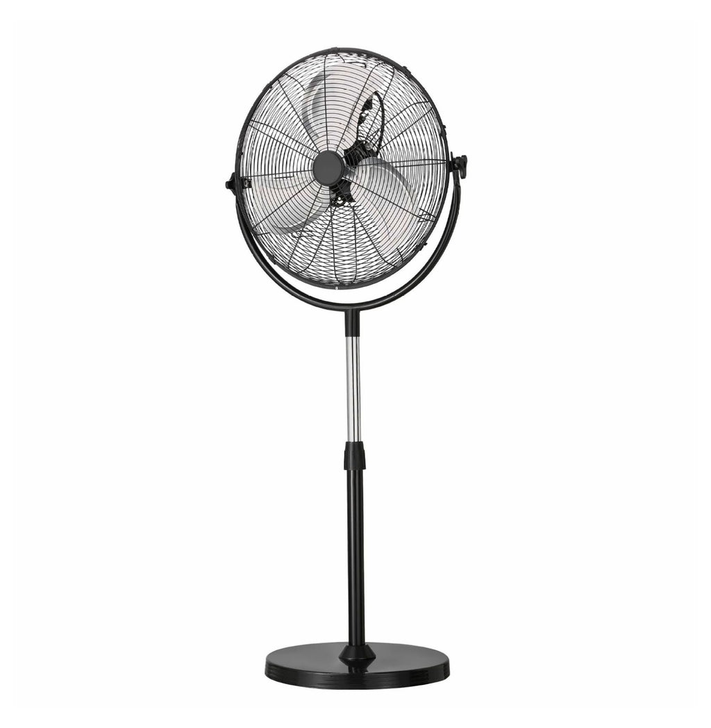 20 Inch 3 Speed Adjustable Height Pedestal Fan H873