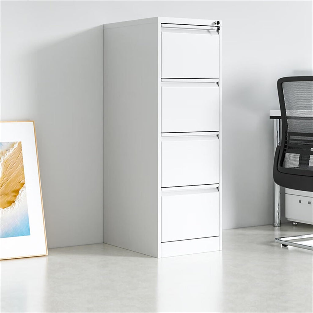 4 Drawer Vertical Metal File Cabinet with Lock M6283