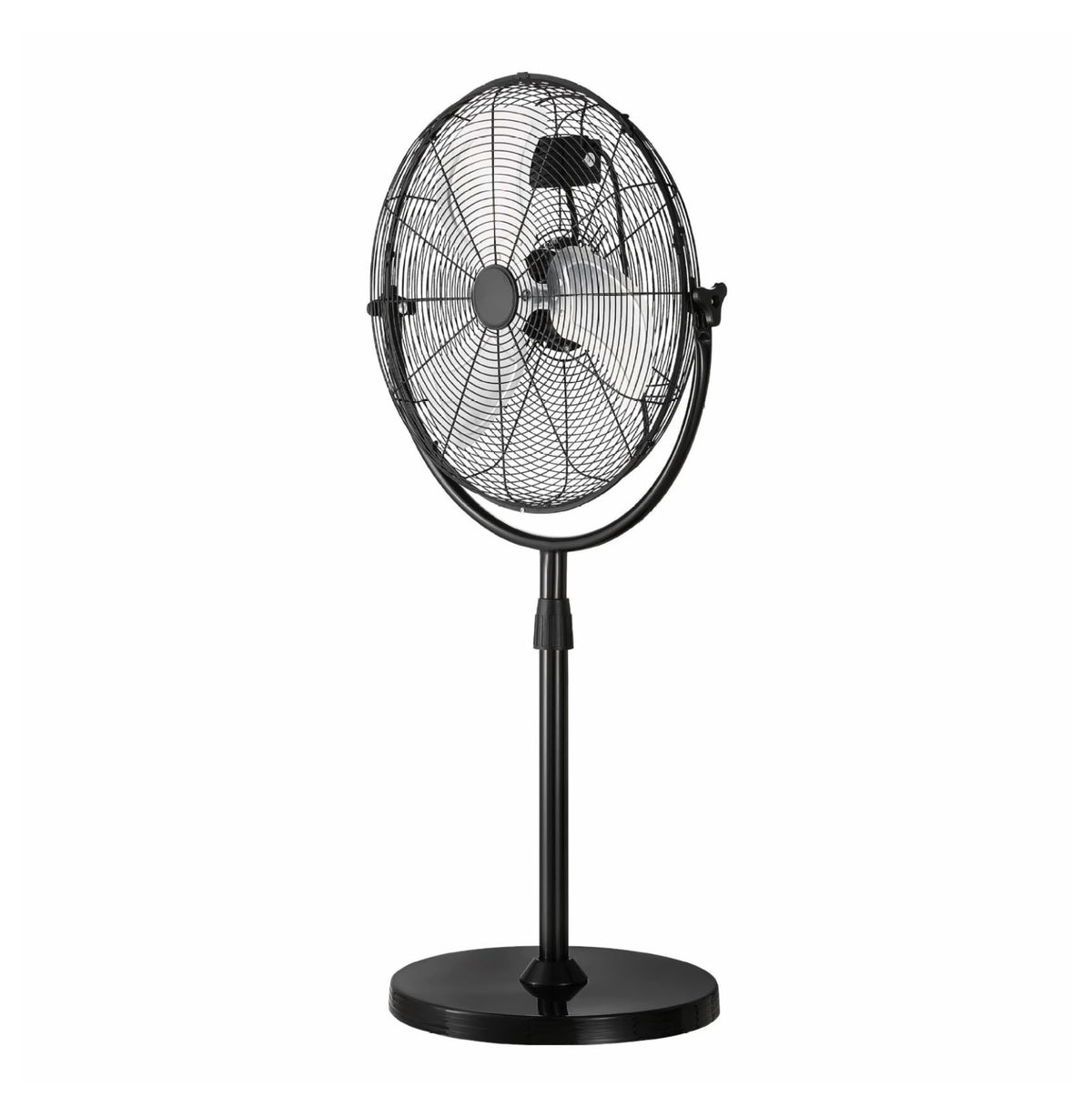 20 Inch 3 Speed Adjustable Height Pedestal Fan H873