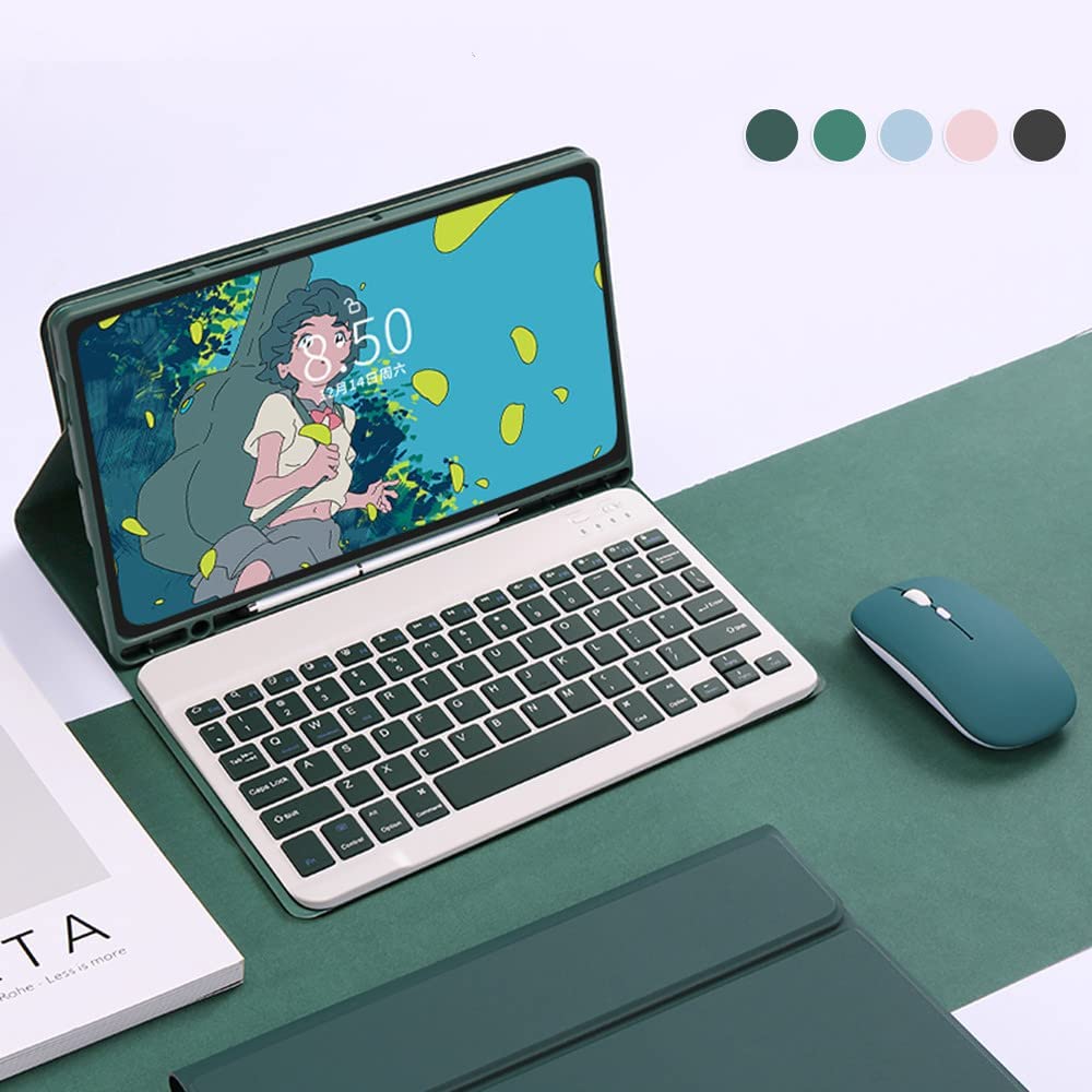 Teal Detachable Magnetic Keyboard Case with S Pen Holder K839