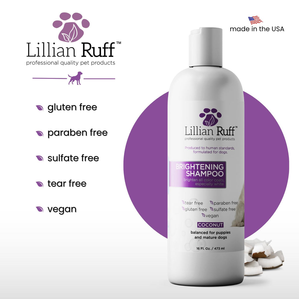 Brightening Dog Shampoo with Aloe & Provitamin B5 16oz Q239