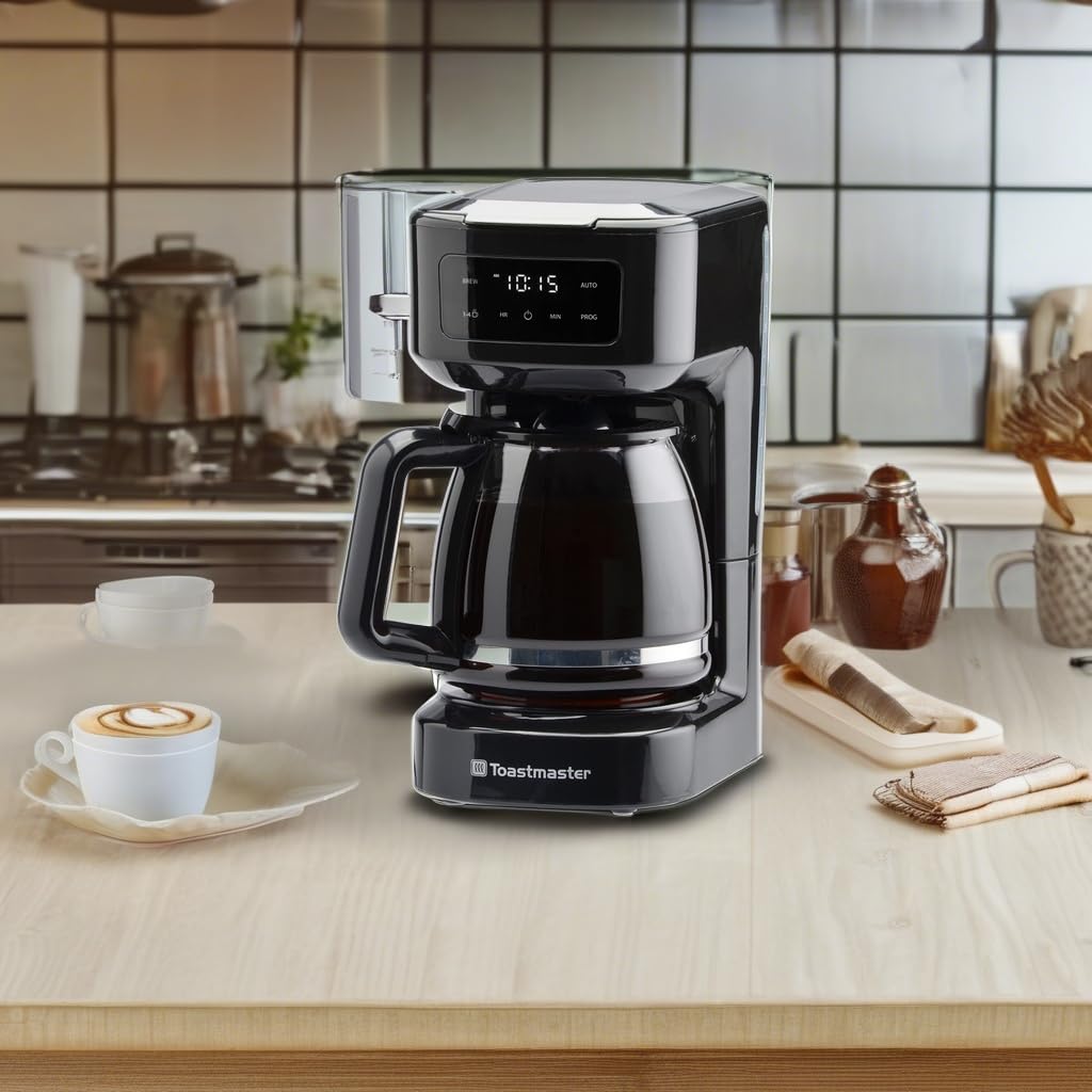 12-Cup Touchscreen Digital Drip Coffee Maker G909842