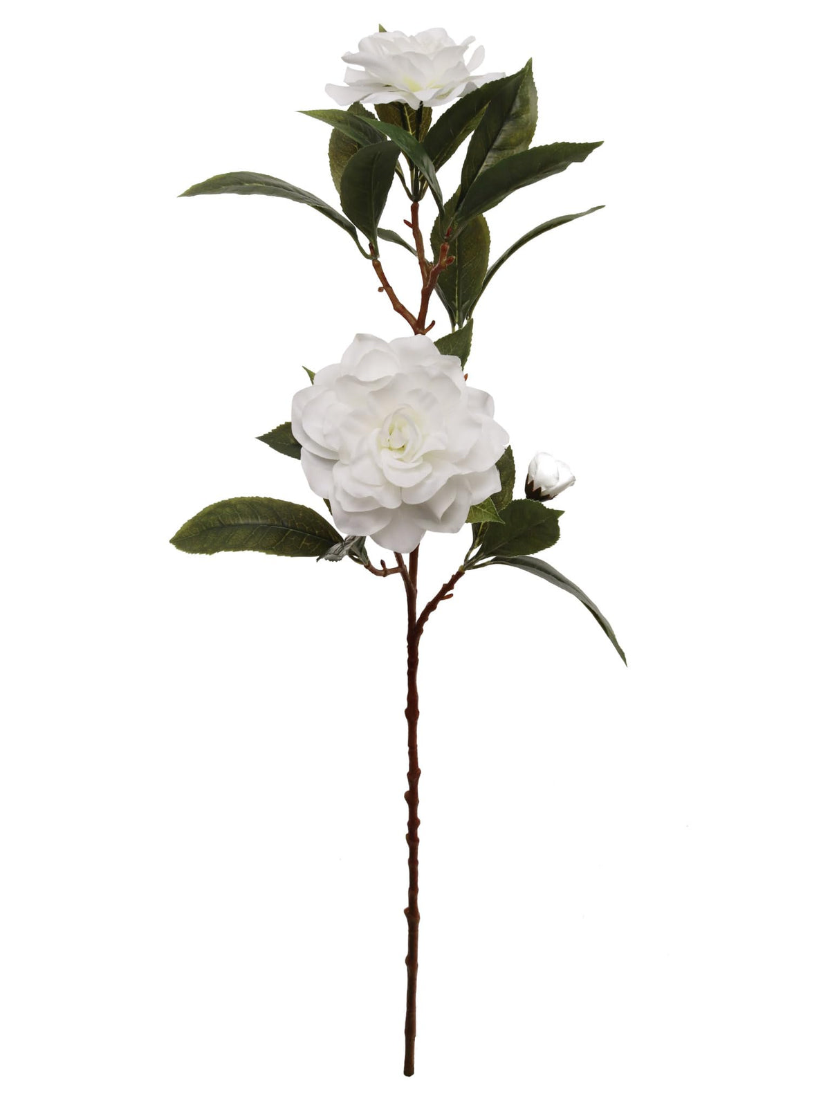 White 2 Pack 28in Faux Flowers D1226