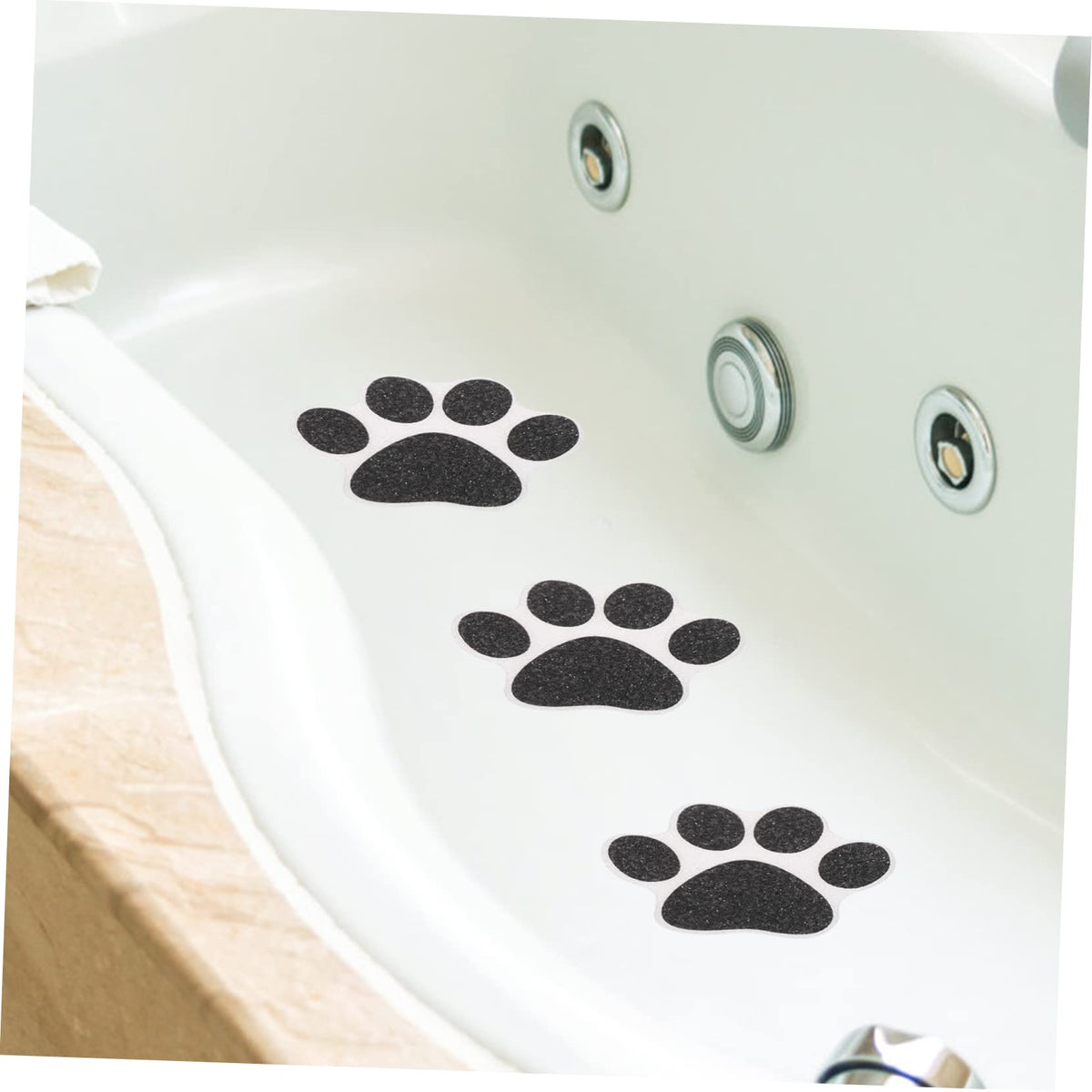 Black Non Slip Bathtub Stickers V406146
