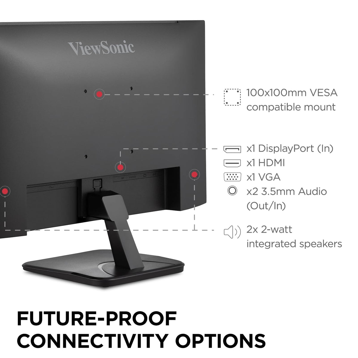 24 Inch 1080p IPS Computer Monitor R549