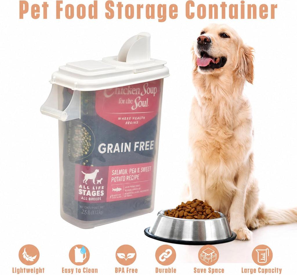 Airtight Pet Food Storage Container 32 Quart with Pour Spout U208139