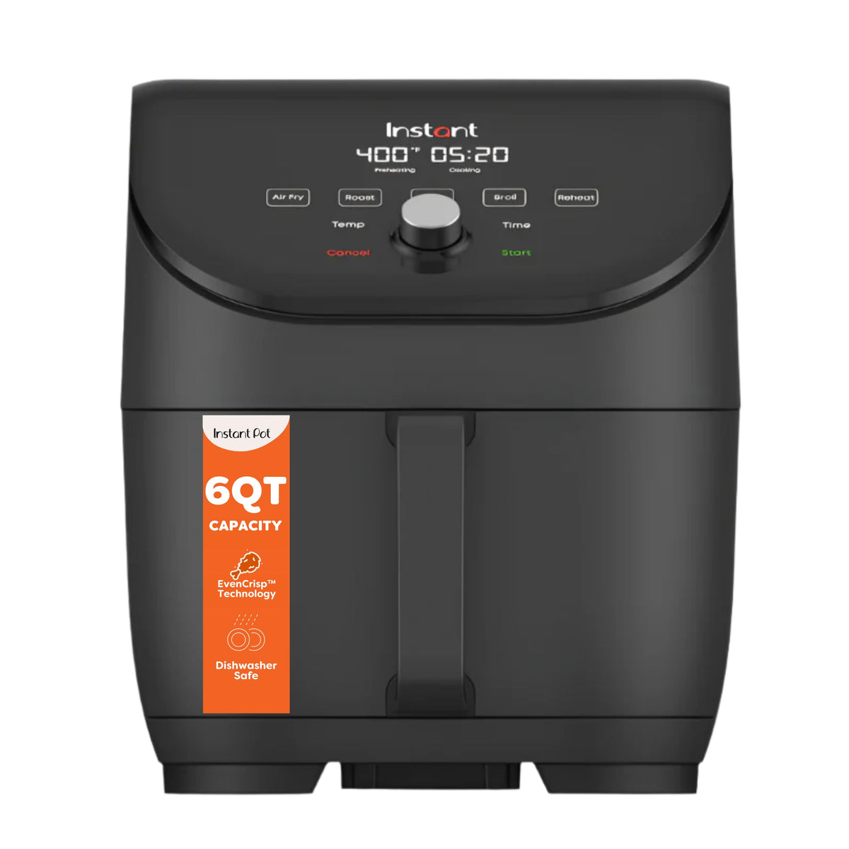 6QT Nonstick Dishwasher-Safe Air Fryer L61565