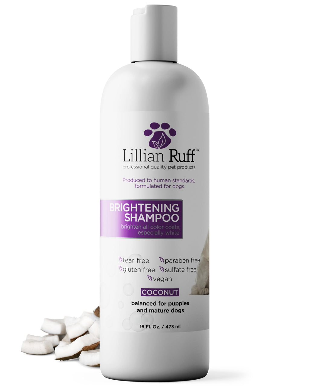 Brightening Dog Shampoo with Aloe & Provitamin B5 16oz Q239