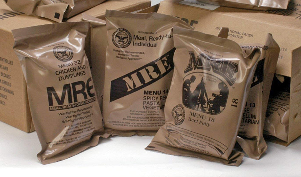 Case of 12 Military MREs B-Menu I335366