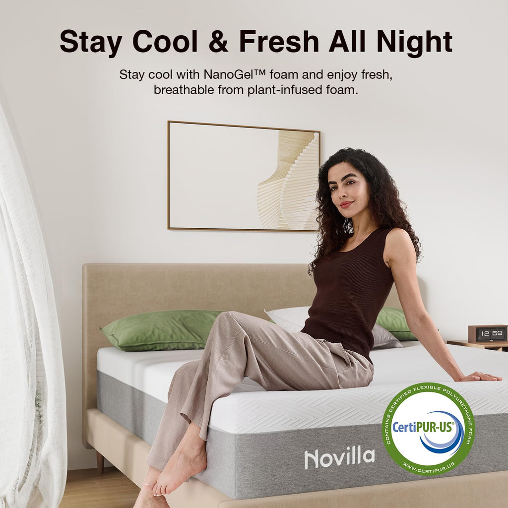 6-Inch Gel Memory Foam Twin Mattress D9553
