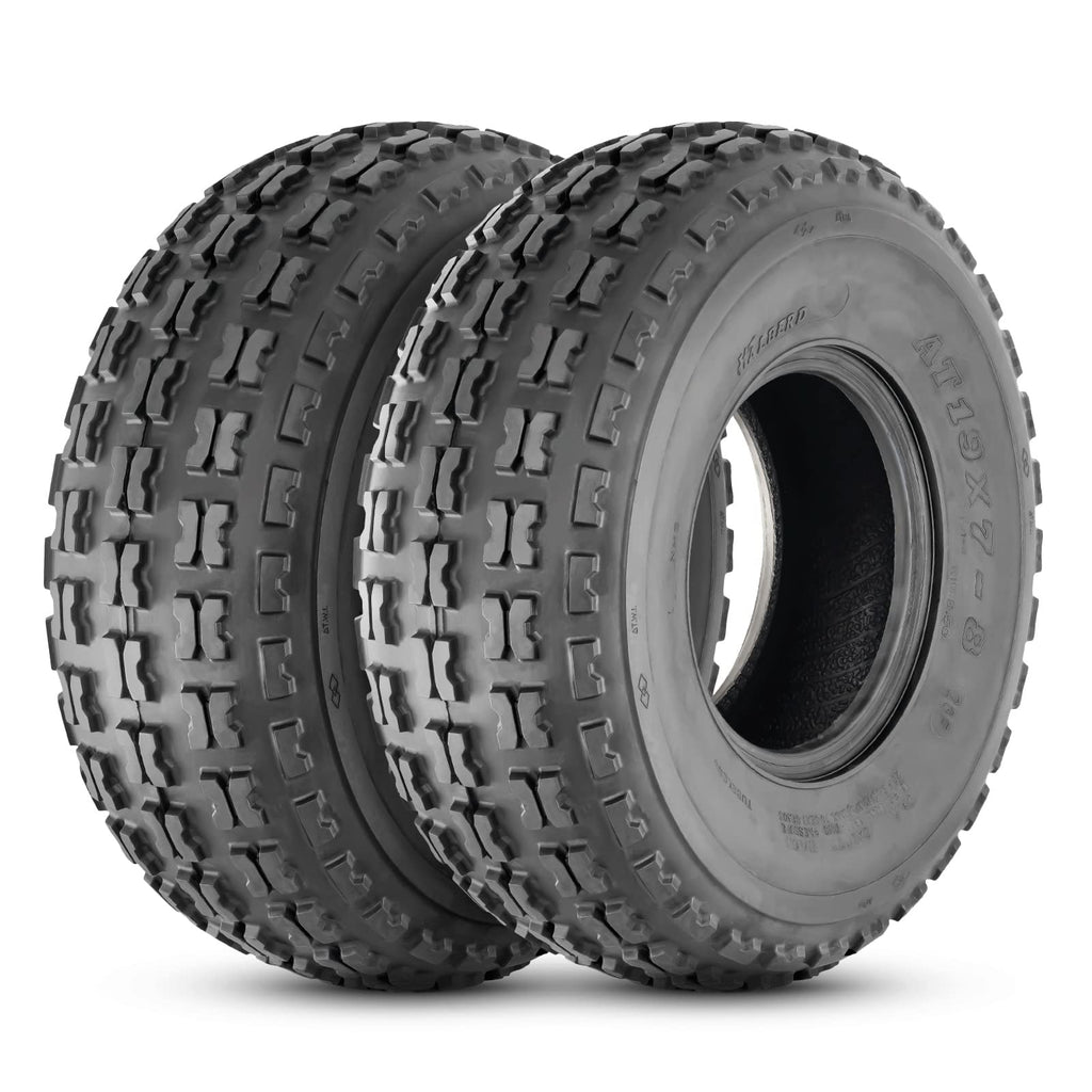 19x7-8 ATV Tires Set of 2 Tubeless All Terrain Q228497