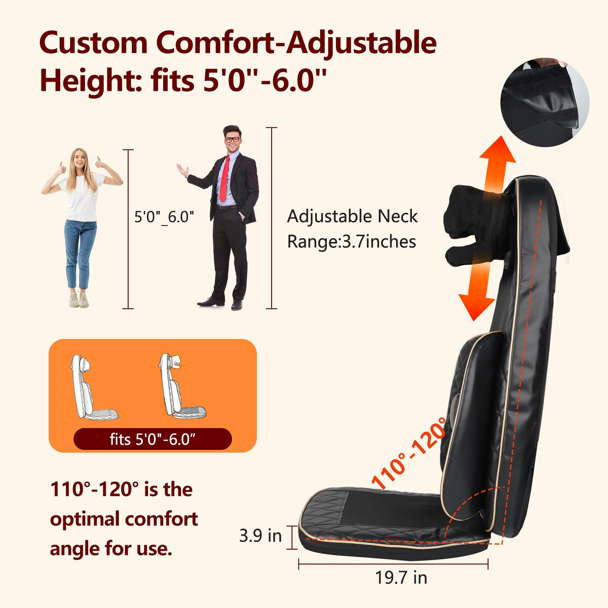 Shiatsu Neck and Back Massager with Heat E97718