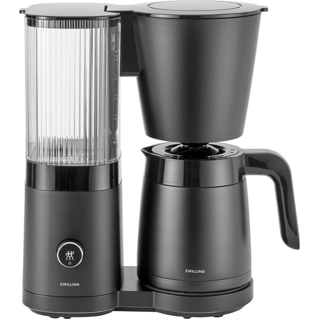 Black 10 Cup Drip Coffee Maker with Thermo Carafe Q7803