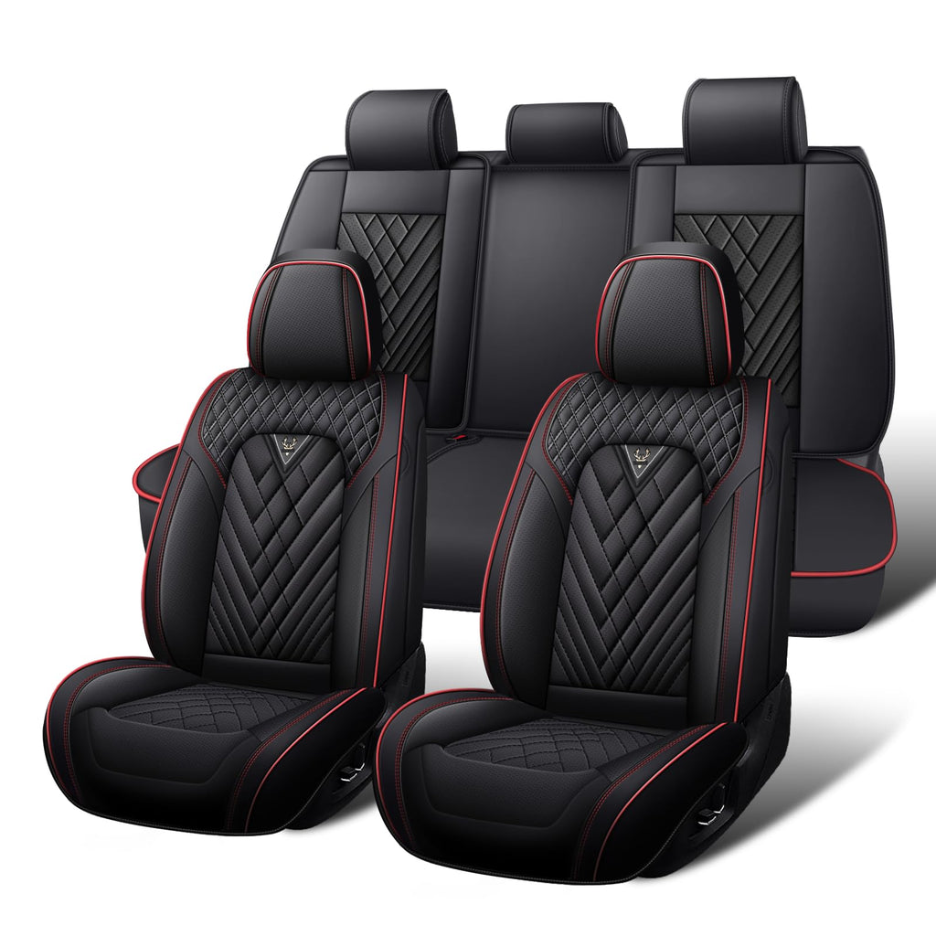 Waterproof Nappa Leather Full Set Car Seat Covers X626