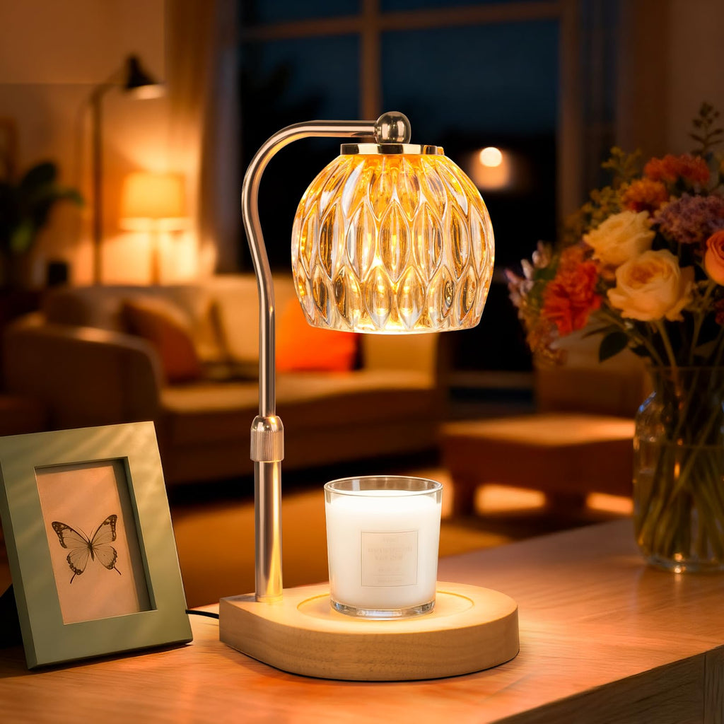 Candle Warmer Lamp with Timer and Dimmer Q432