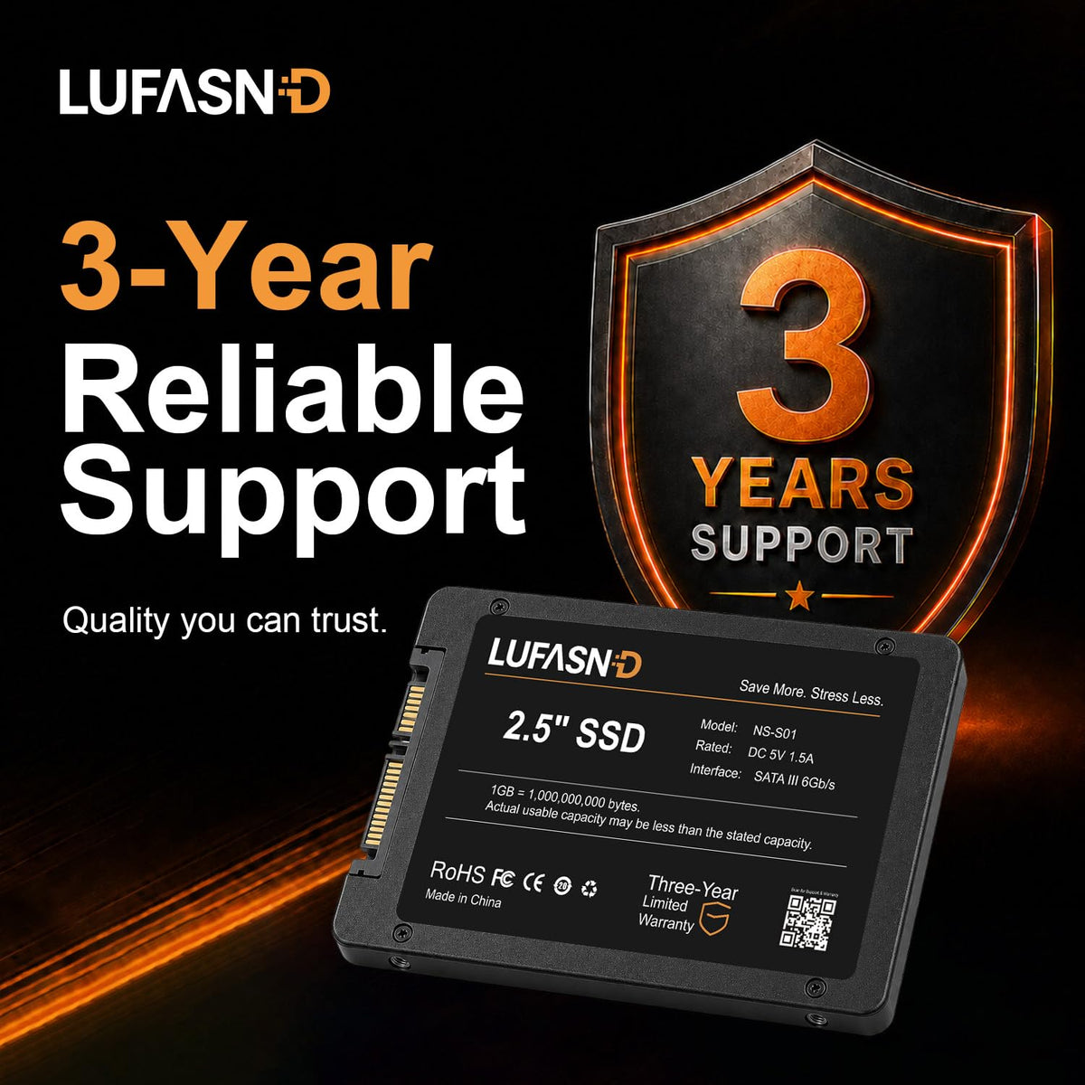 1TB 2.5 Inch SATA III SSD I9847