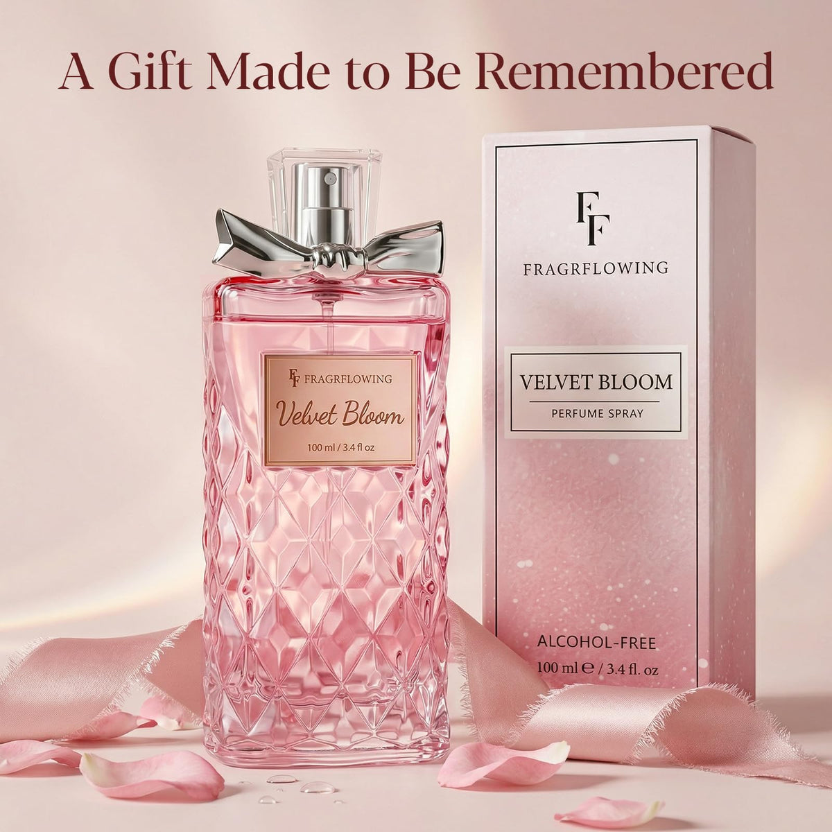 Alcohol-Free Long-Lasting Floral Perfume 3.4 fl oz Q621666