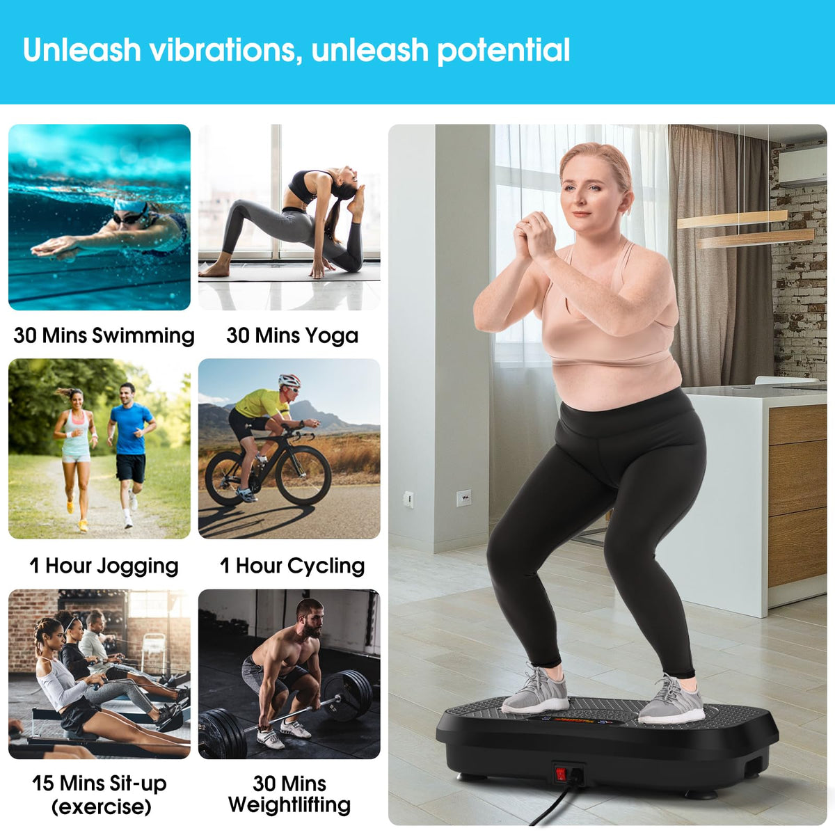 Vibration Plate Exercise Machine I2681