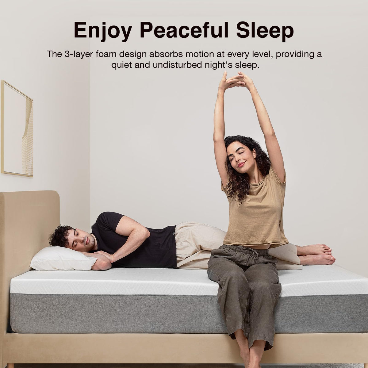 6-Inch Gel Memory Foam Twin Mattress D9553